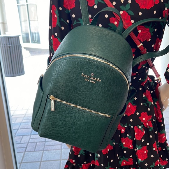 Kate Spade Leila Dome Backpack 
COLOR:
Deep Jade
NWT - Picture 12 of 16